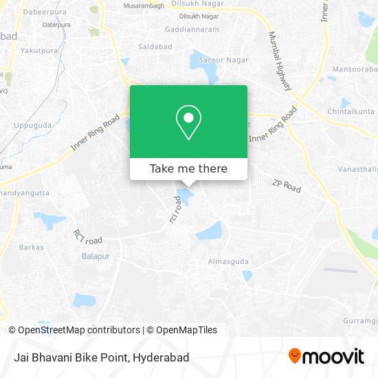 Jai Bhavani Bike Point map