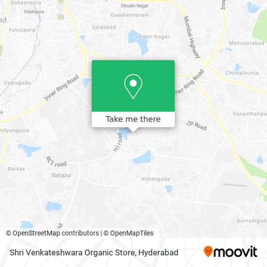 Shri Venkateshwara Organic Store map