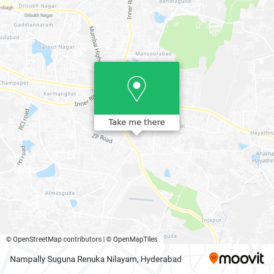 Nampally Suguna Renuka Nilayam map