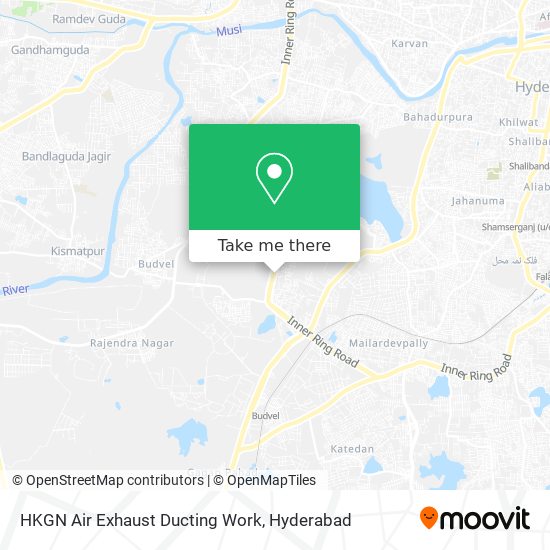 HKGN Air Exhaust Ducting Work map