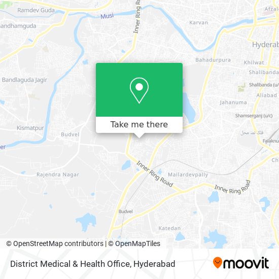 District Medical & Health Office map
