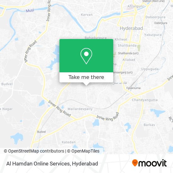 Al Hamdan Online Services map