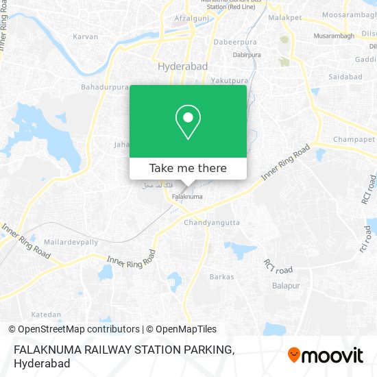 FALAKNUMA RAILWAY STATION PARKING map