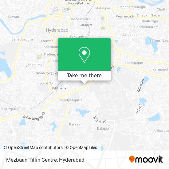 Mezbaan Tiffin Centre map