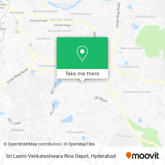Sri Laxmi Venkateshwara Rice Depot map