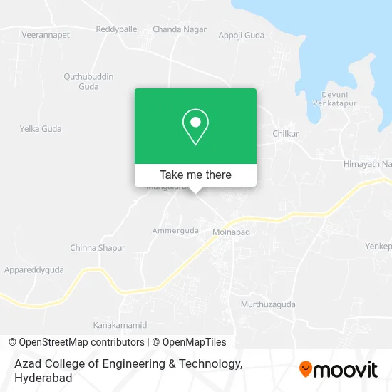 Azad College of Engineering & Technology map
