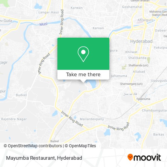Mayumba Restaurant map