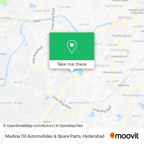 Madina Oil Automobiles & Spare Parts map