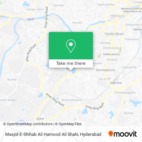 Masjid-E-Shihab Ali Hamood Ali Shahi map