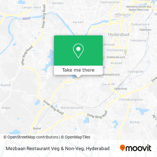 Mezbaan Restaurant Veg & Non-Veg map