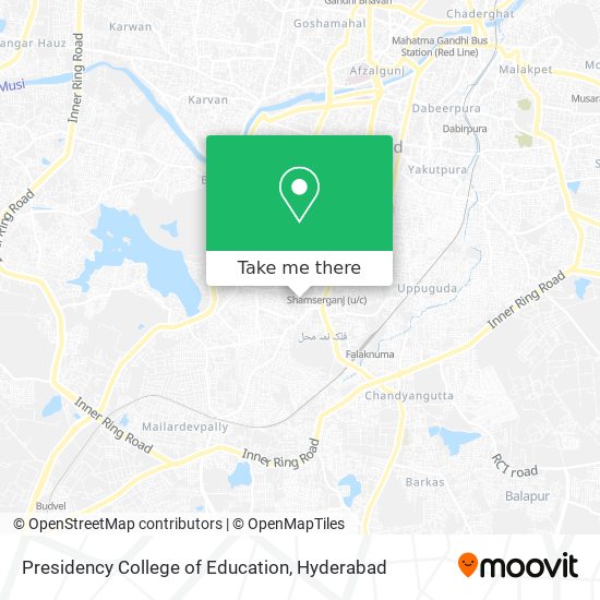 Presidency College of Education map