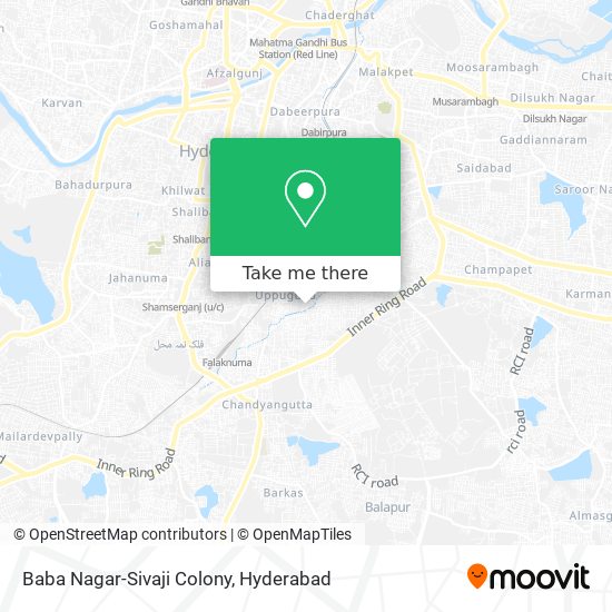 Baba Nagar-Sivaji Colony map