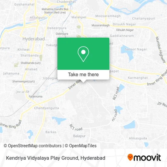 Kendriya Vidyalaya Play Ground map