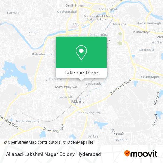 Aliabad-Lakshmi Nagar Colony map
