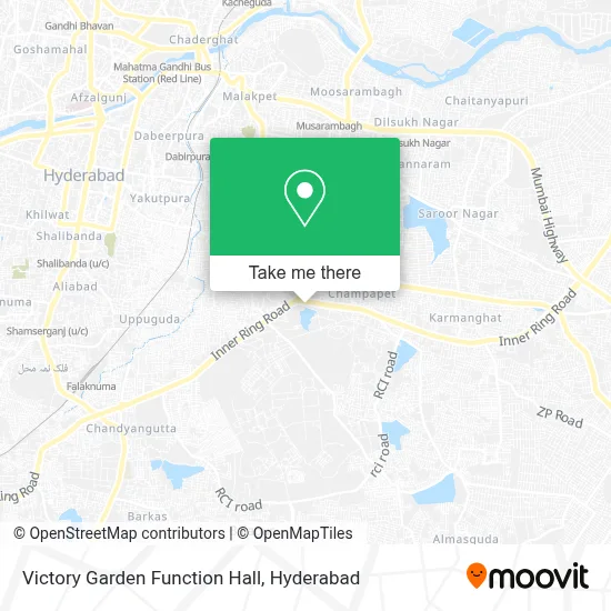Victory Garden Function Hall map