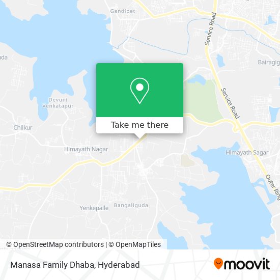 Manasa Family Dhaba map