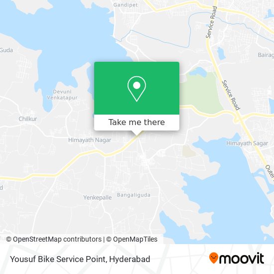 Yousuf Bike Service Point map