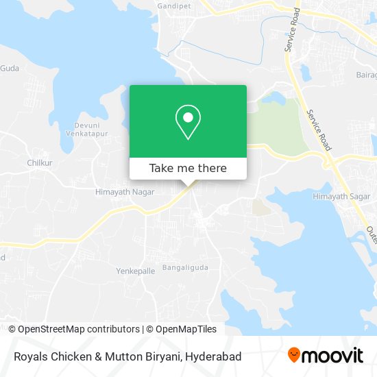 Royals Chicken & Mutton Biryani map