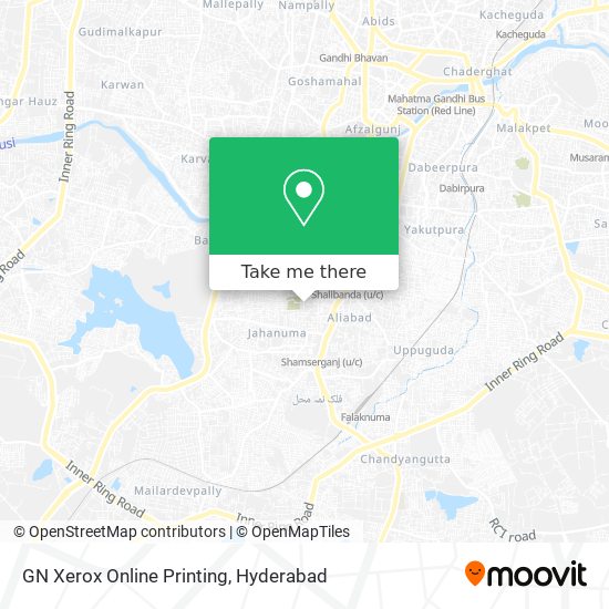 GN Xerox Online Printing map