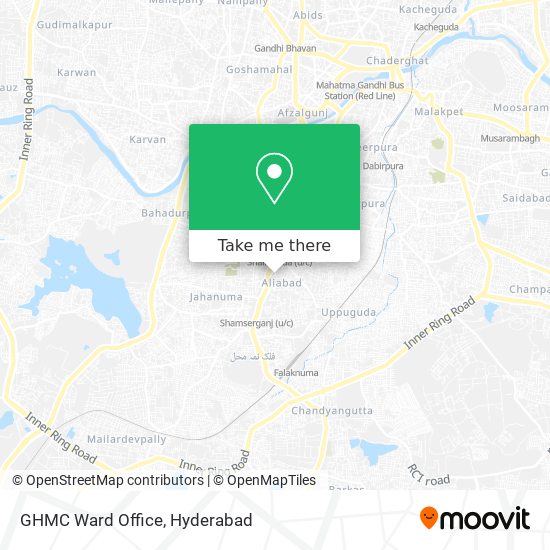 GHMC Ward Office map