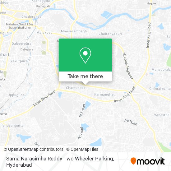 Sama Narasimha Reddy Two Wheeler Parking map