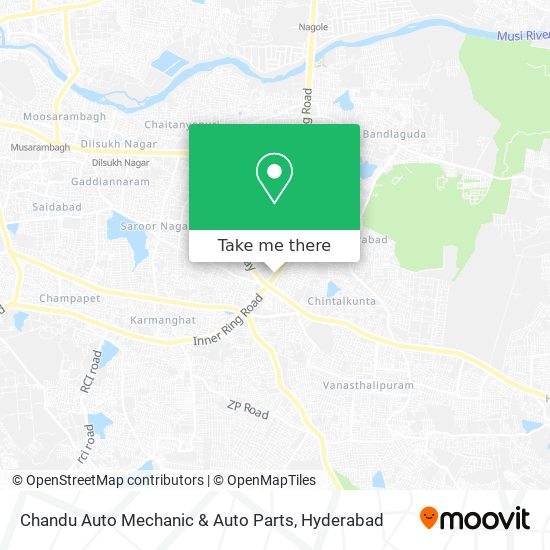 Chandu Auto Mechanic & Auto Parts map