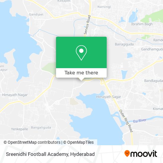 Sreenidhi Football Academy map