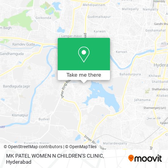 MK PATEL WOMEN N CHILDREN'S CLINIC map