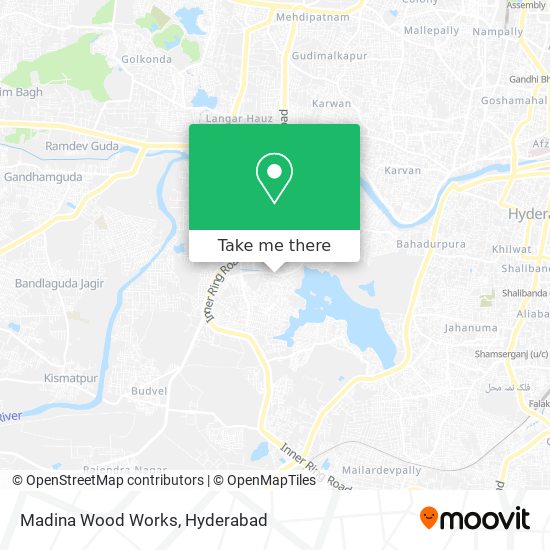 Madina Wood Works map