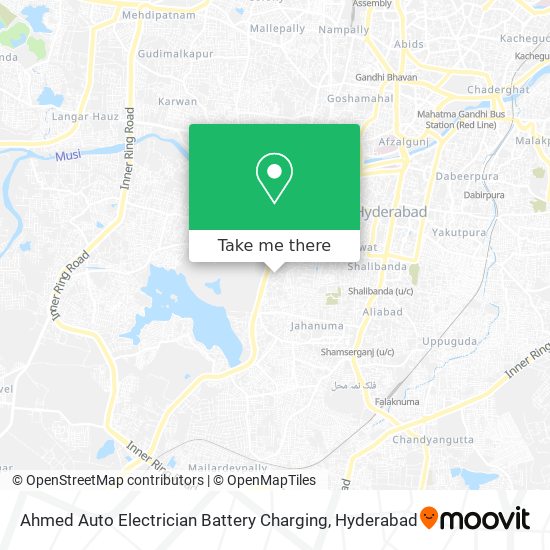 Ahmed Auto Electrician Battery Charging map