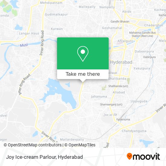 Joy Ice-cream Parlour map