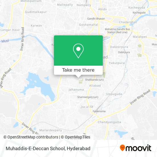 Muhaddis-E-Deccan School map