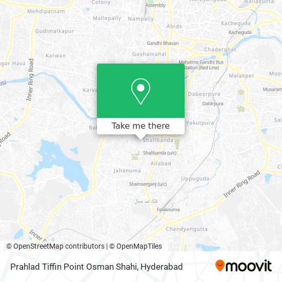 Prahlad Tiffin Point Osman Shahi map