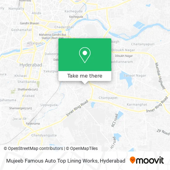 Mujeeb Famous Auto Top Lining Works map