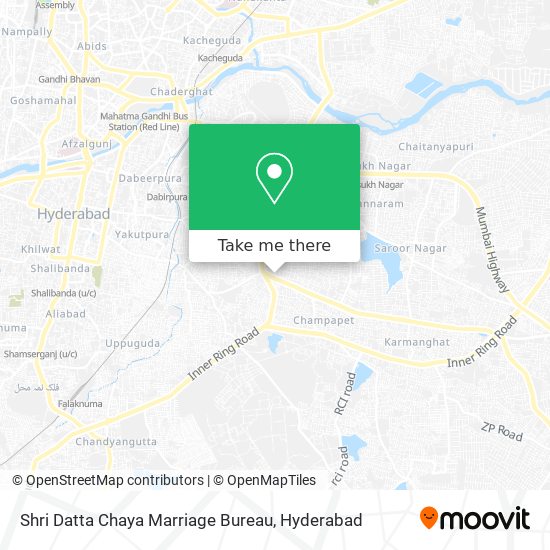 Shri Datta Chaya Marriage Bureau map