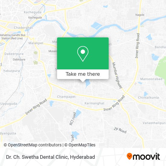 Dr. Ch. Swetha Dental Clinic map