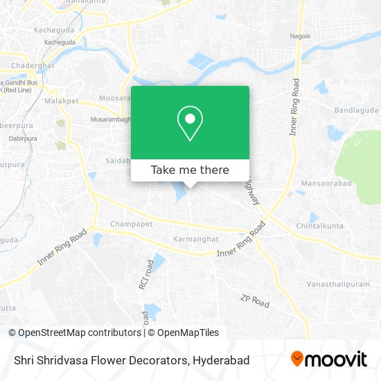 Shri Shridvasa Flower Decorators map