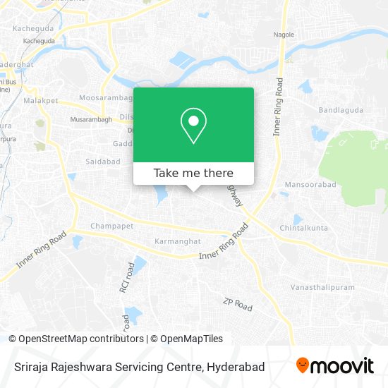 Sriraja Rajeshwara Servicing Centre map
