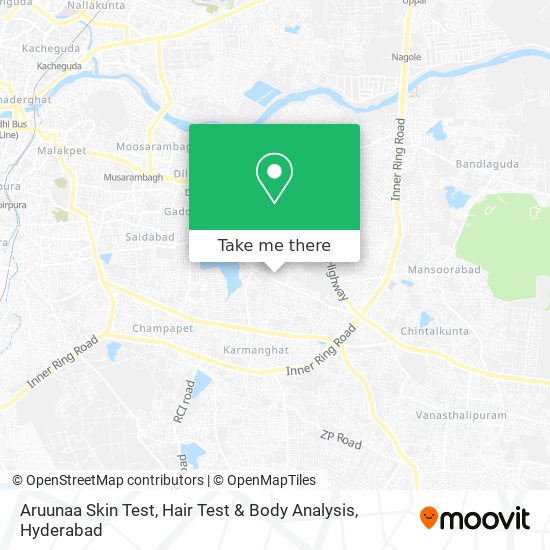 How to get to Aruunaa Skin Test, Hair Test & Body Analysis in Ranga Reddy  by Bus?