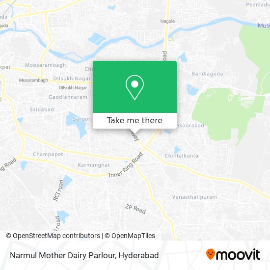 Narmul Mother Dairy Parlour map
