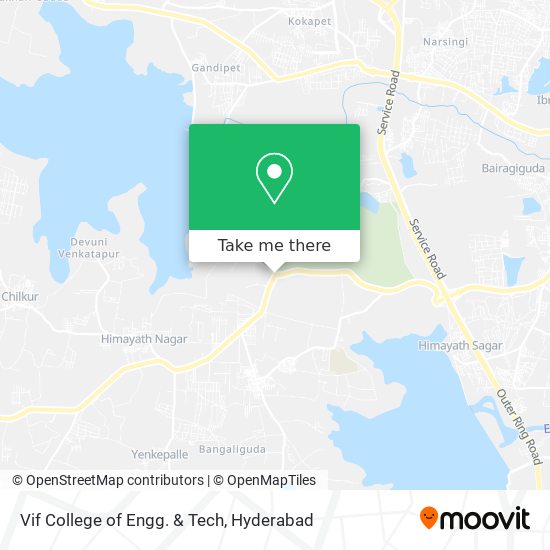 Vif College of Engg. & Tech map