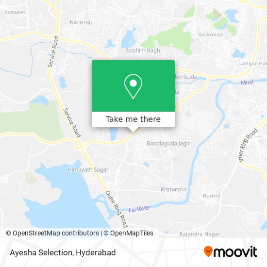 Ayesha Selection map