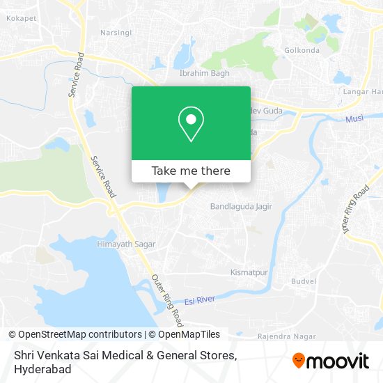 Shri Venkata Sai Medical & General Stores map