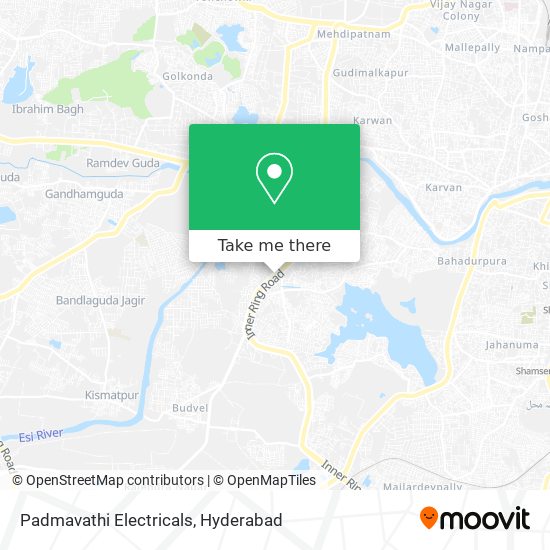Padmavathi Electricals map