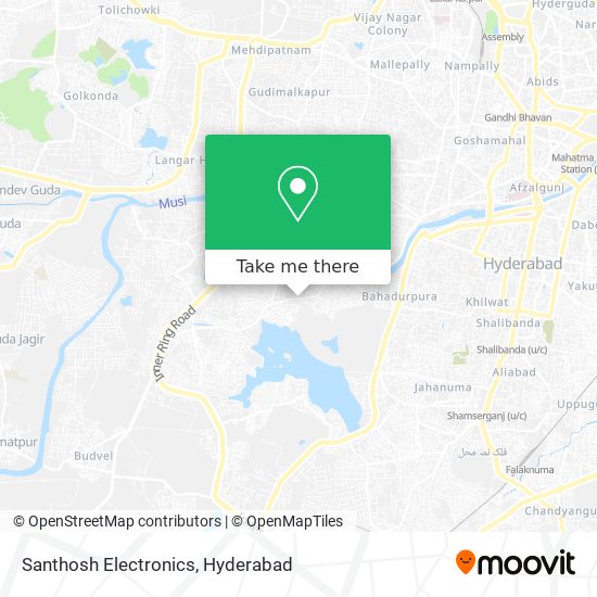 Santhosh Electronics map