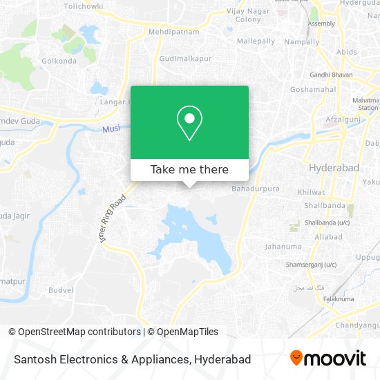 Santosh Electronics & Appliances map