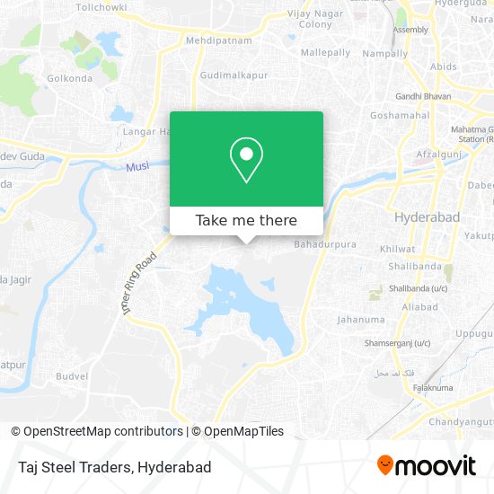 Taj Steel Traders map