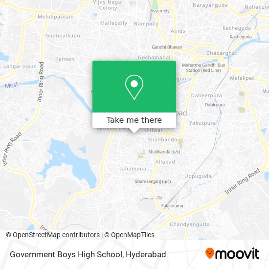 Government Boys High School map