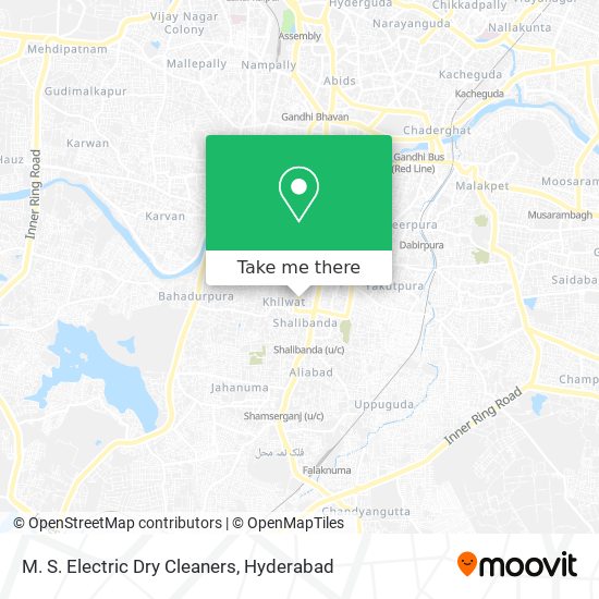 M. S. Electric Dry Cleaners map