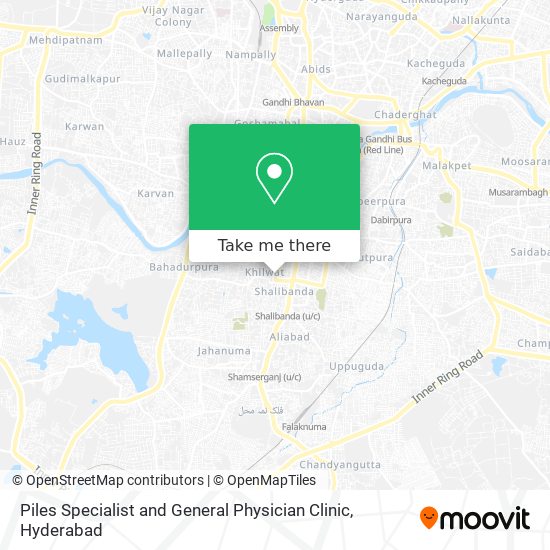 Piles Specialist and General Physician Clinic map